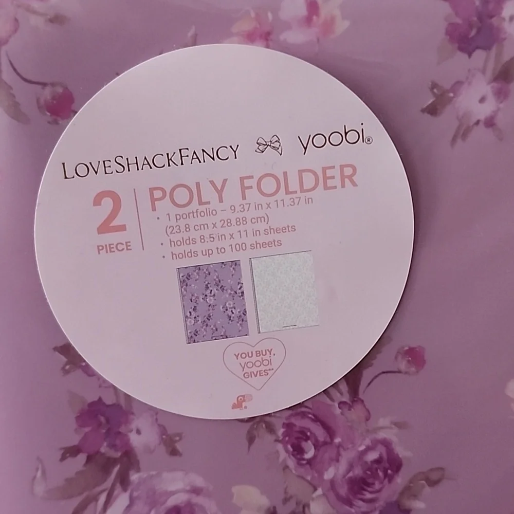 Brand New LoveShackFancy x Target Happy Thoughts Coquette Bow 2pk Poly Prong